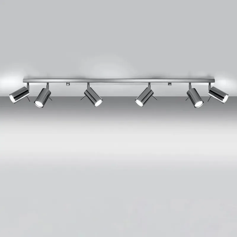 RING 6L chrome ceiling light