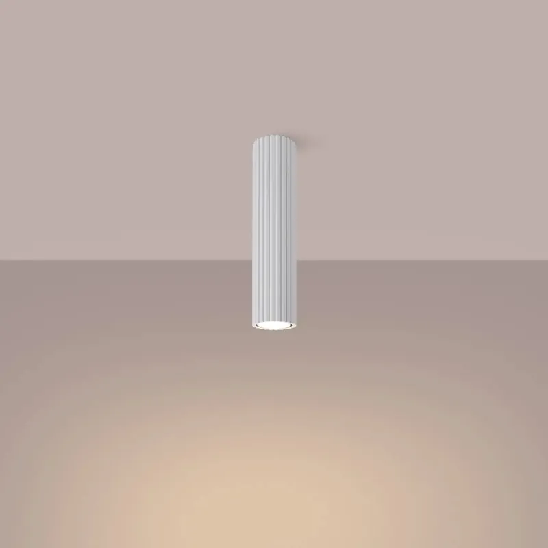 KARBON 30 white ceiling light