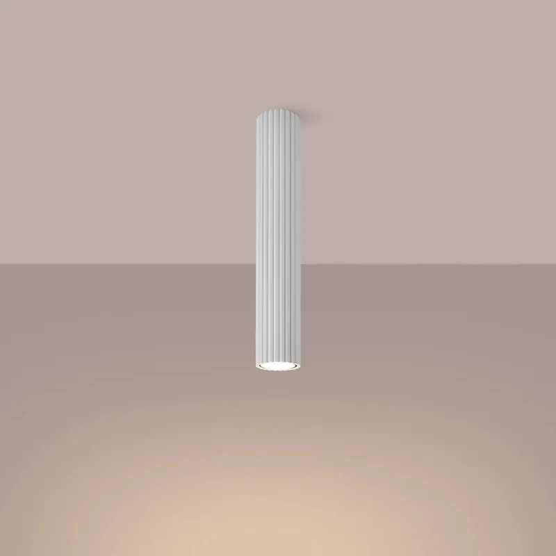 KARBON 40 white ceiling light