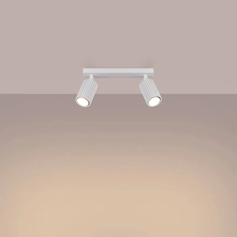 KARBON 2 white ceiling light