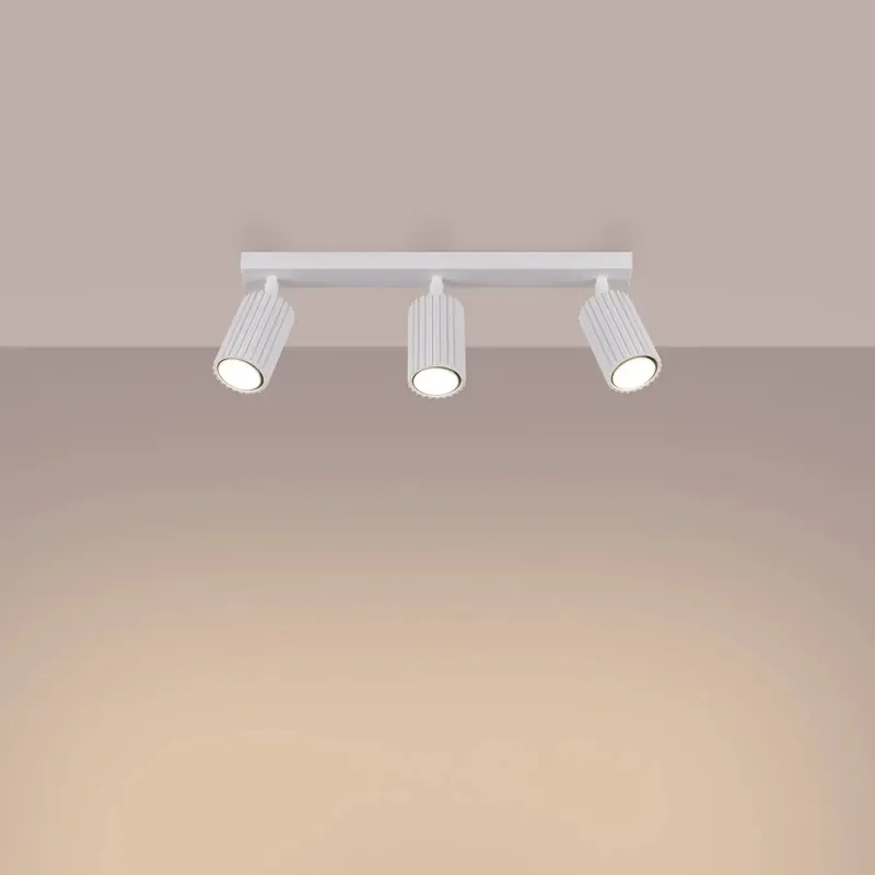 KARBON 3L white ceiling light