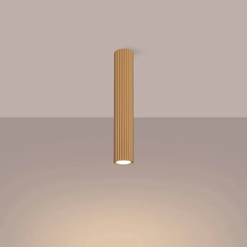 KARBON 40 gold ceiling light