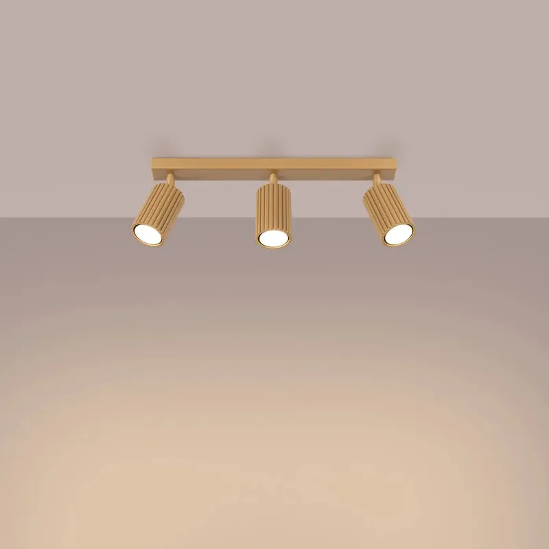 KARBON 3L Gold Ceiling Light