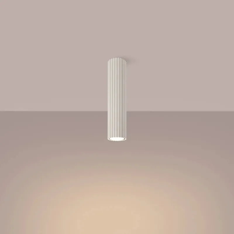 KARBON 30 beige ceiling light