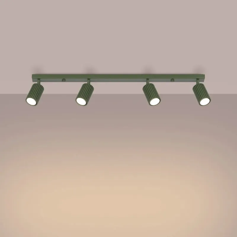 KARBON 4L ceiling light, olive green