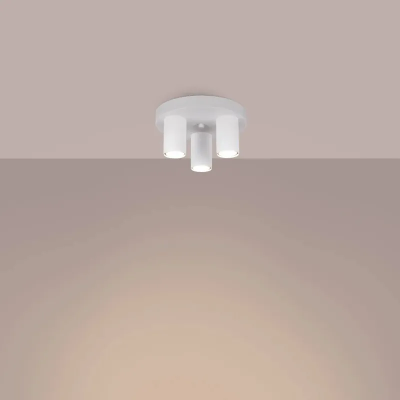LAGOS 3P white ceiling light