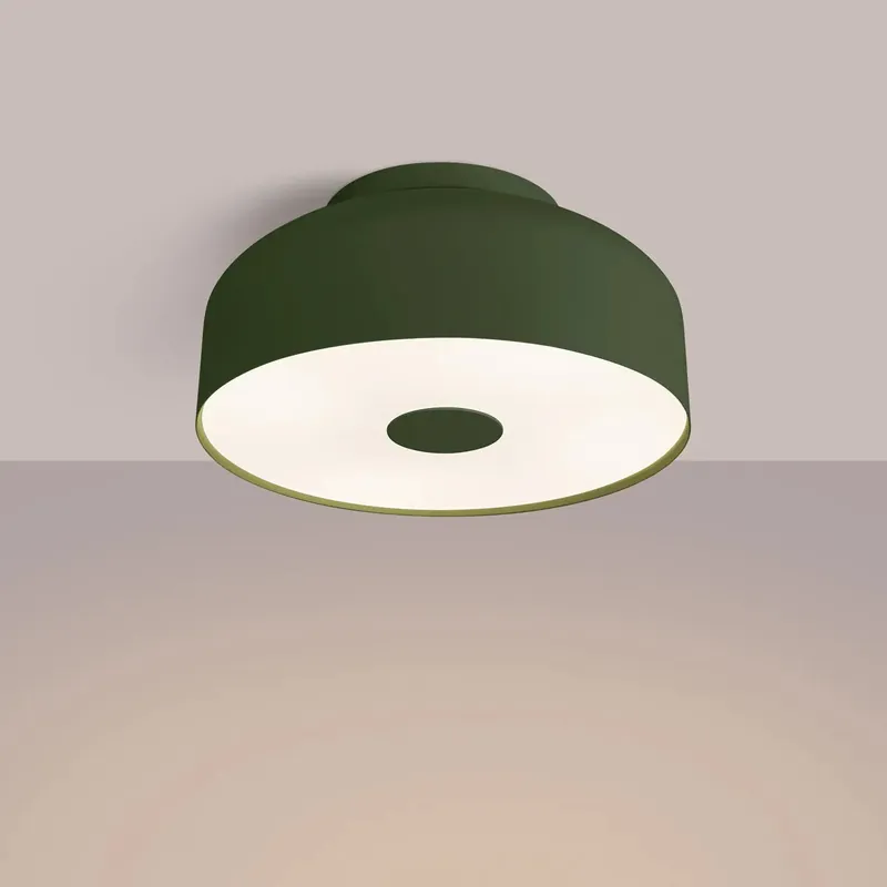 OMIQ ceiling light, olive green