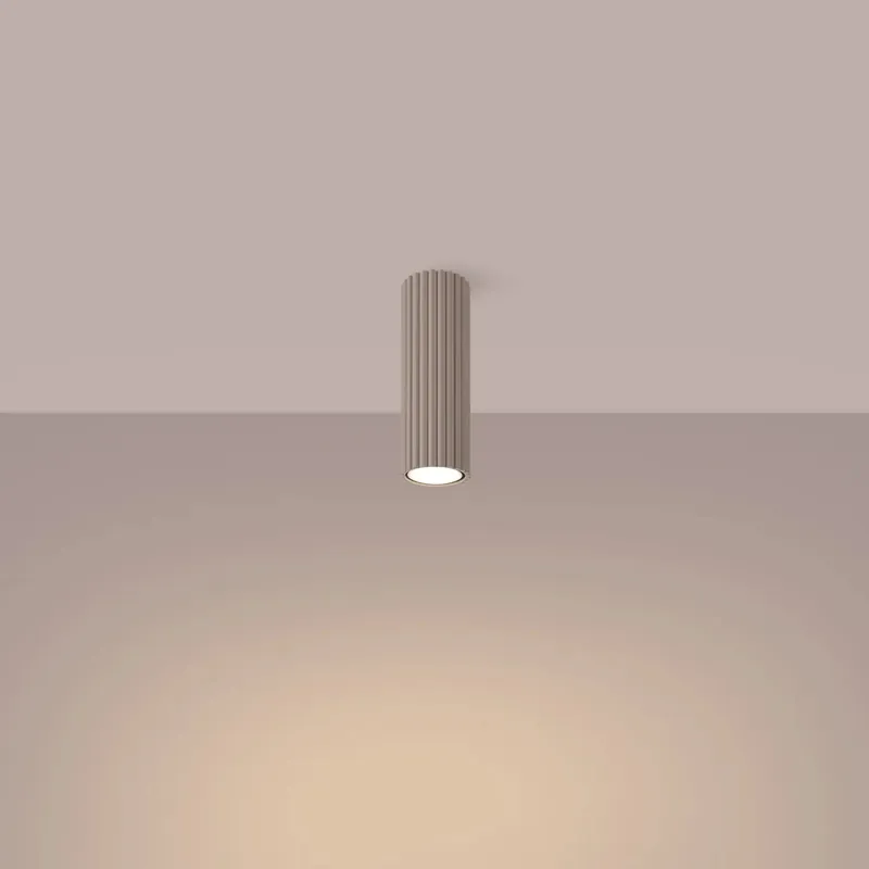 KARBON 20 taupe ceiling light