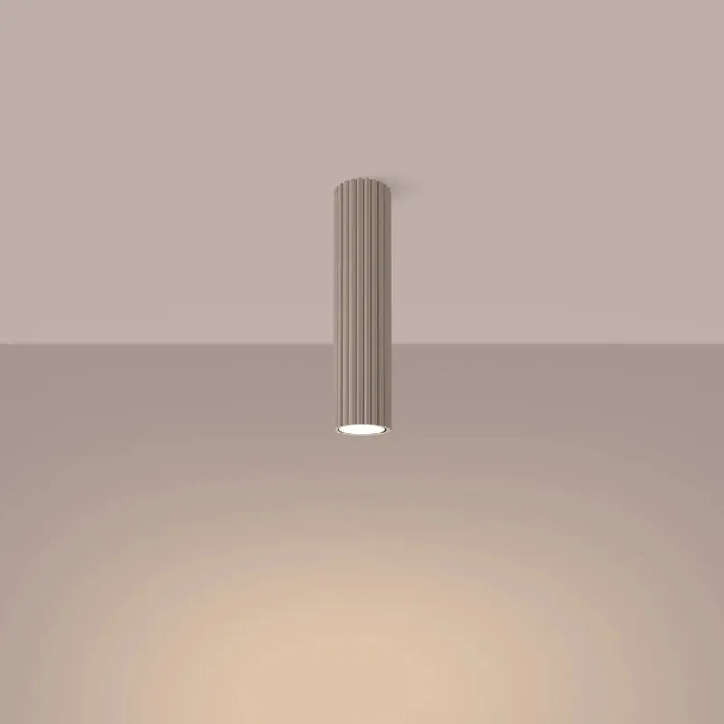 KARBON 30 taupe ceiling light