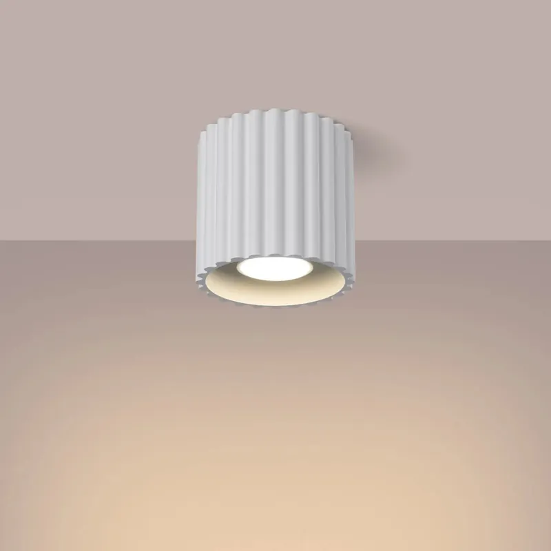 AURA 1 white GU10 ceiling light