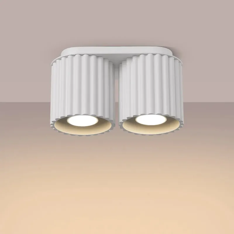 AURA 2 white GU10 ceiling light