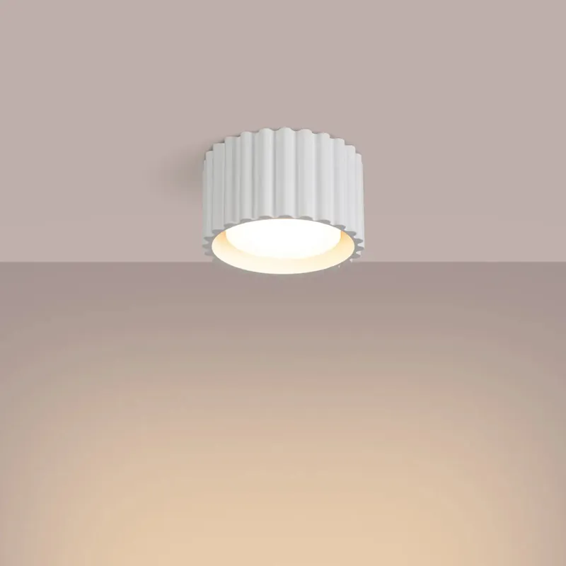 AURA 1 white ceiling light Gx53