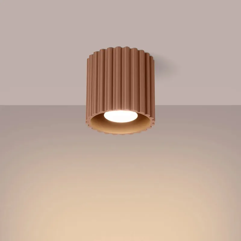 AURA 1 mocha GU10 ceiling light