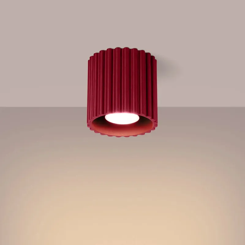 AURA 1 Bordeaux GU10 Ceiling Light