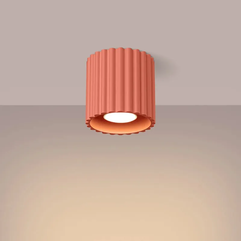 AURA 1 peach GU10 ceiling light