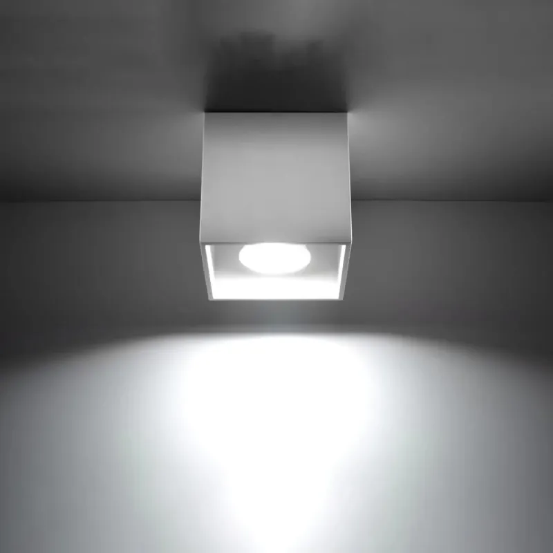 QUAD 1 white ceiling light