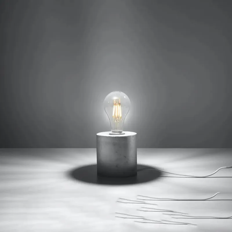 SALGADO concrete table lamp