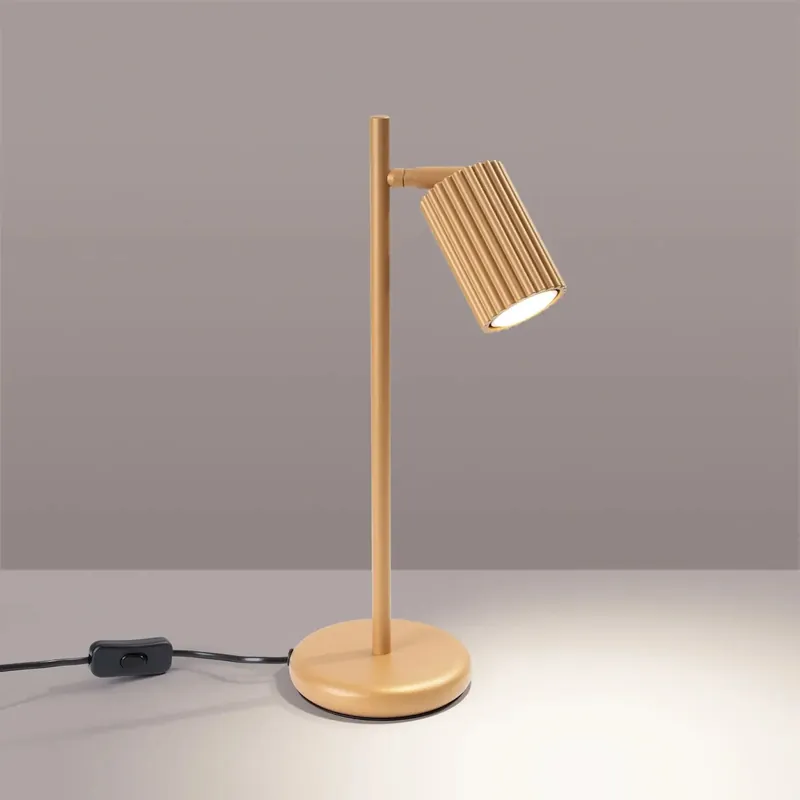 KARBON gold table lamp