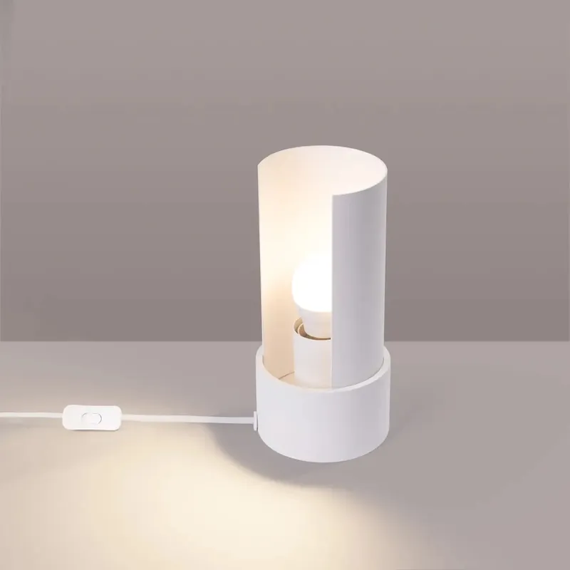FLASH white table lamp