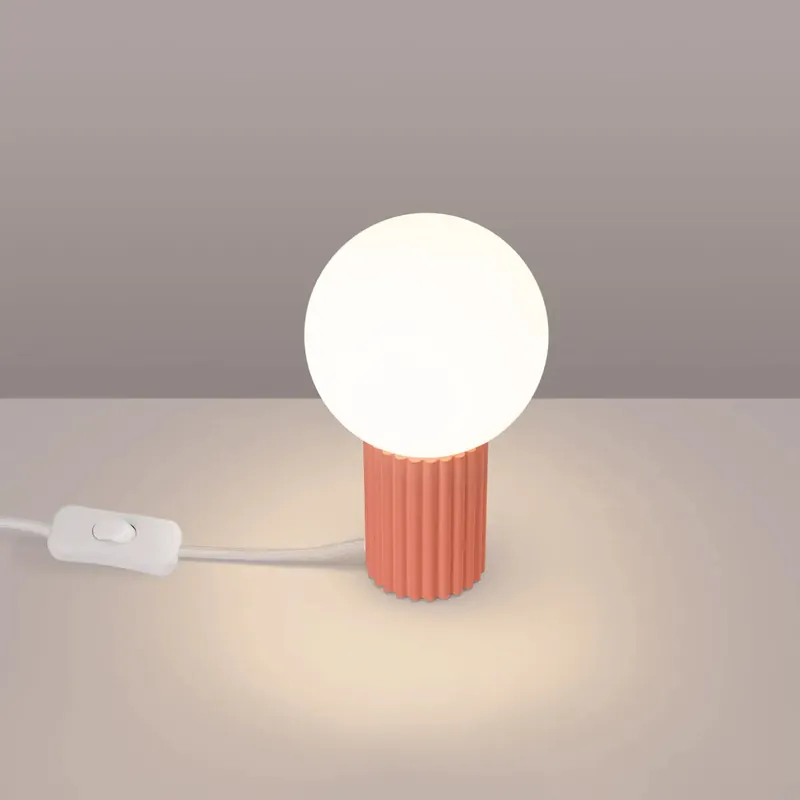 Table Lamp | HALO Peach