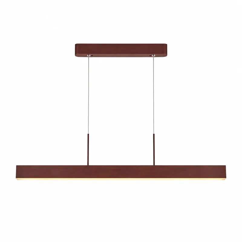 Suspension Linéaire LED Métal Bronze | Bromo