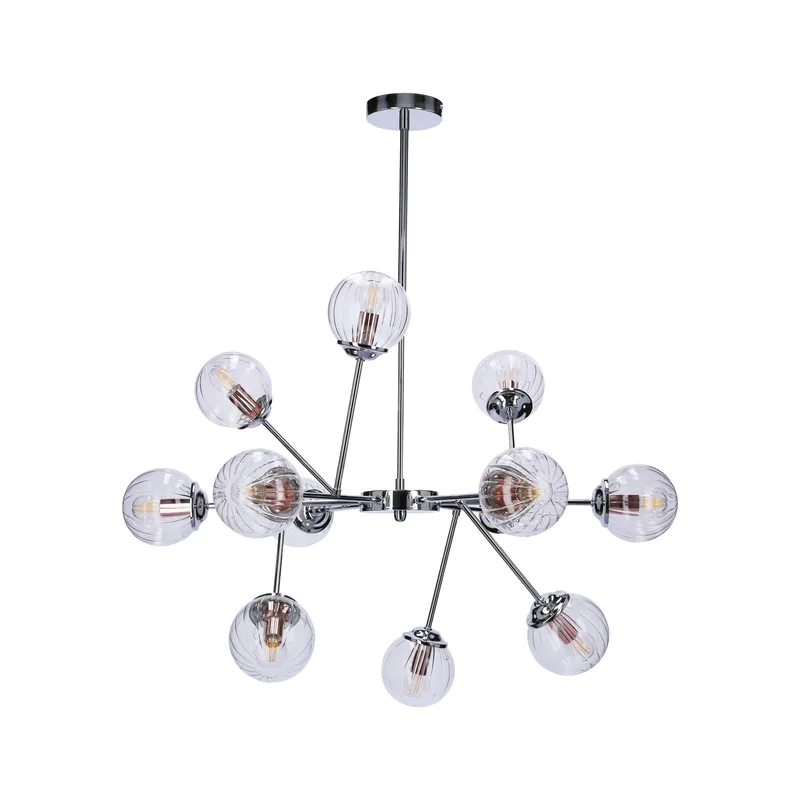 Suspension BEST — 12×E14, chrome