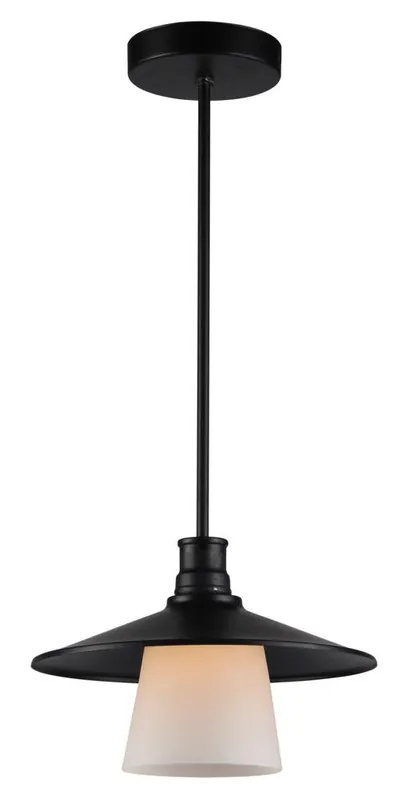 Suspension LOFT — 1×E27, noir