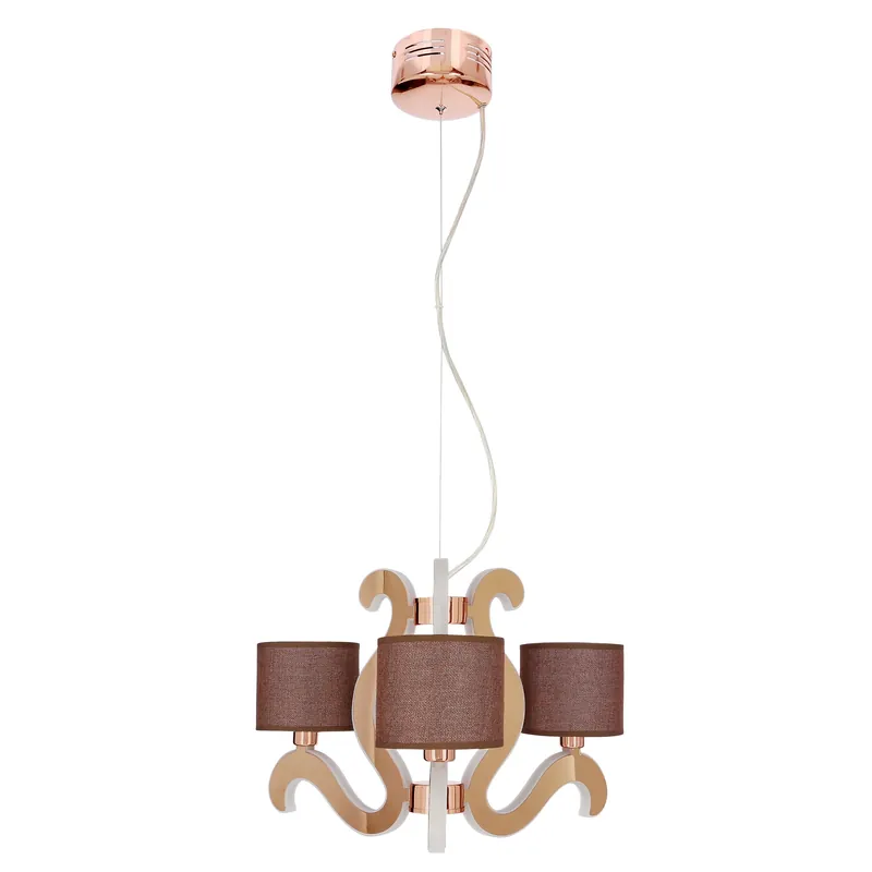Suspension AMBROSIA 3 — 6×E14, cuivre