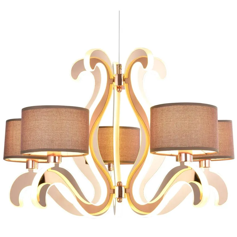 Suspension AMBROSIA 3 — 10×E14, cuivre