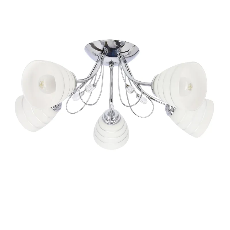 Suspension SIMPoland I — 5×E27, chrome