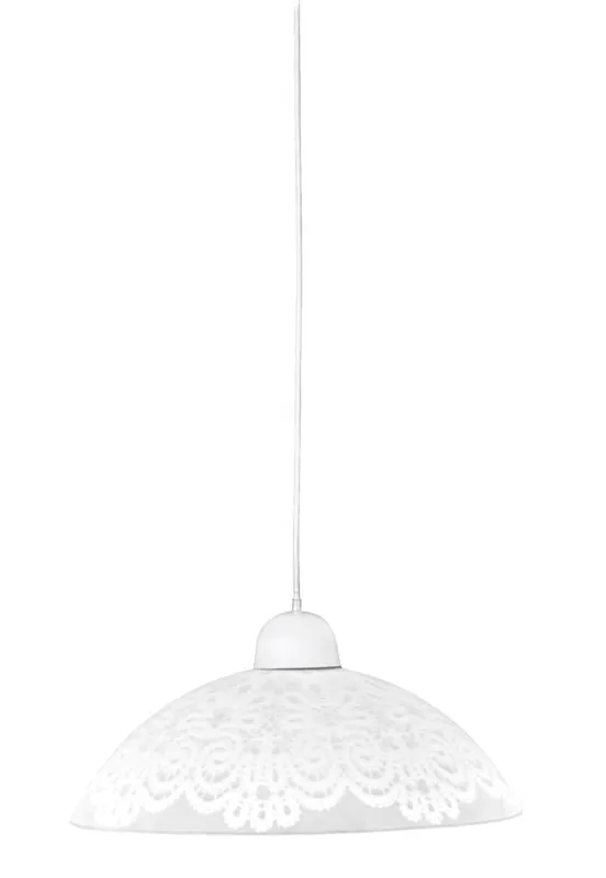 Suspension BILBAO 30 — 1×E27, blanc