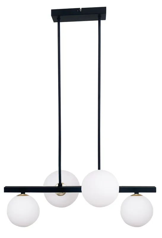 Suspension KAMA — 4×G9, laiton