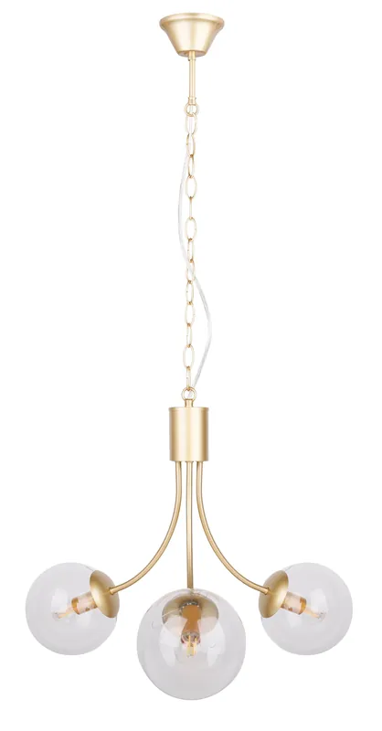 Suspension DANI — 3×E14, doré