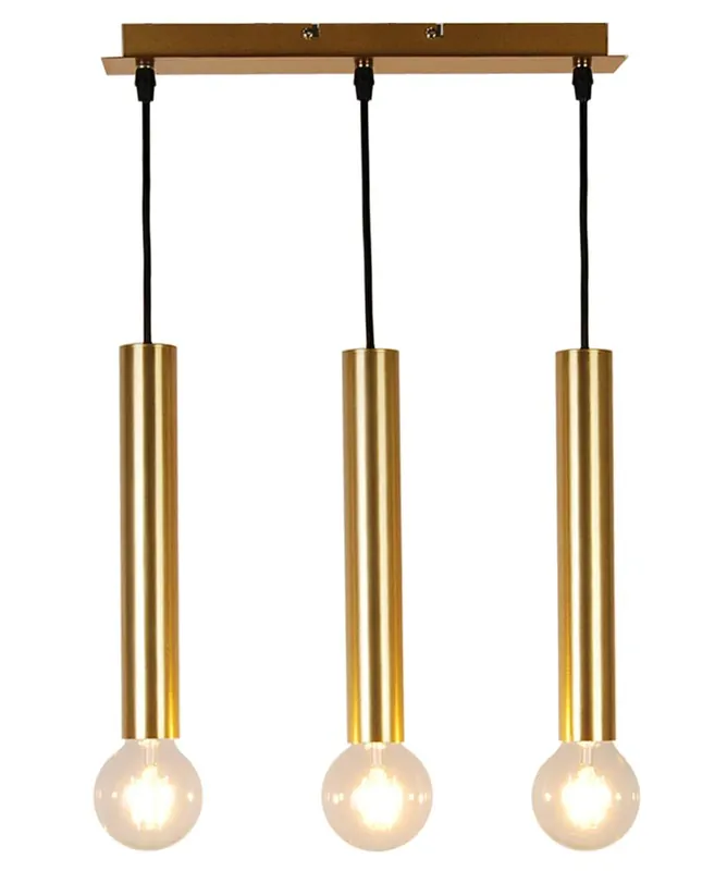 Suspension 3-LIGHT — 3×E27, doré
