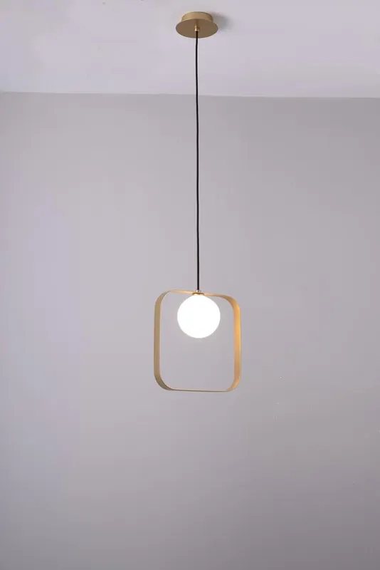 Suspension TULA — 1×G9, doré