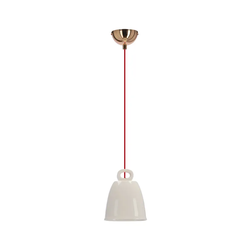 Suspension SEWILLA — 1×E27, blanc