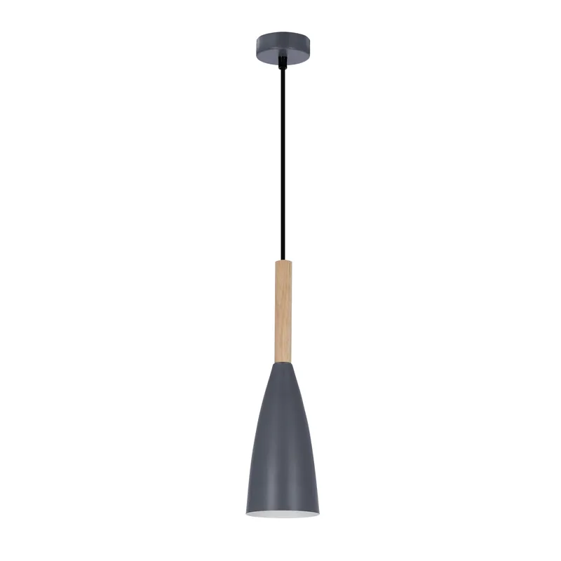 Suspension TROSA — 1×E27, gris