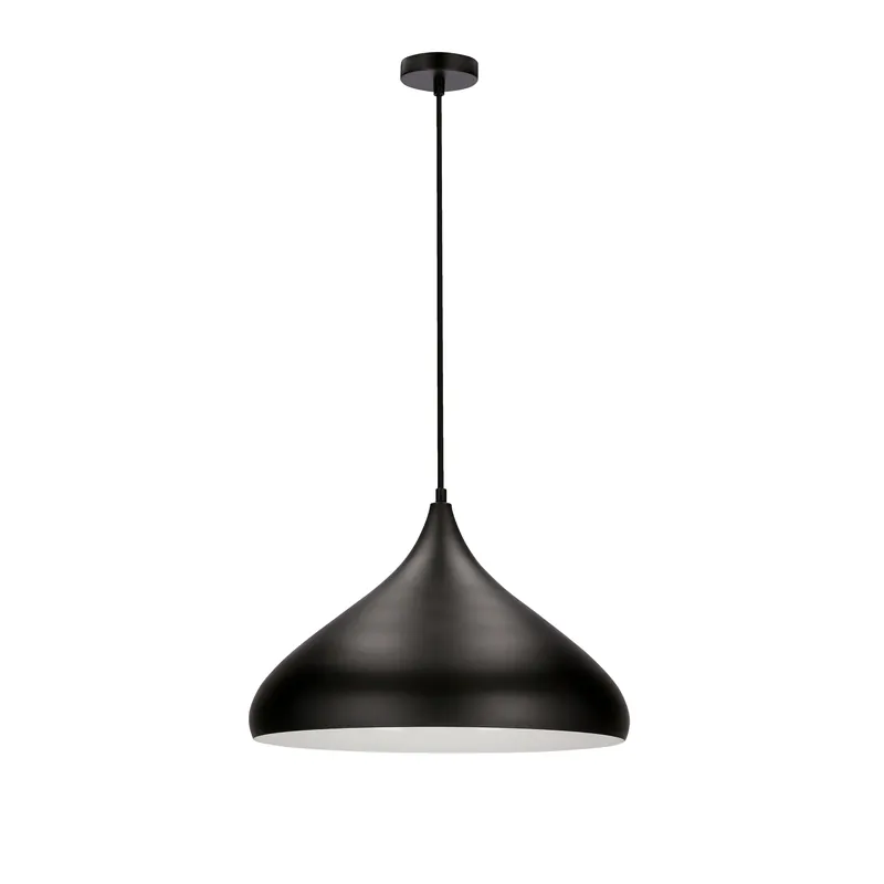 Suspension VIBORG — 1×E27, noir