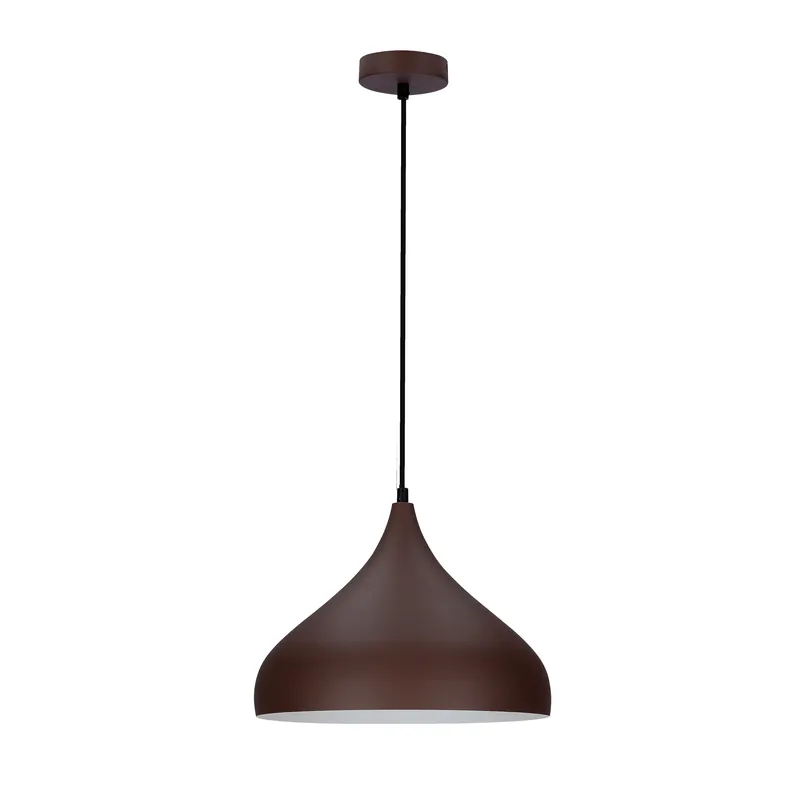 Suspension VIBORG — 1×E27, marron