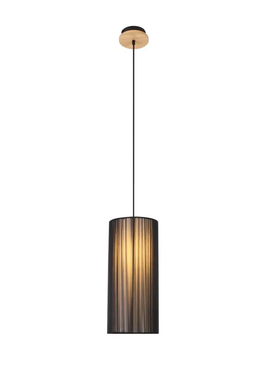 Suspension KIOTO — 1×E27, noir