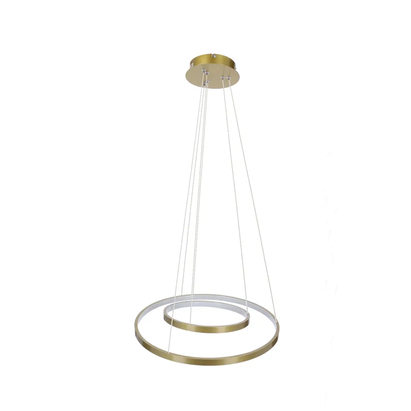 Suspension LUNE — doré