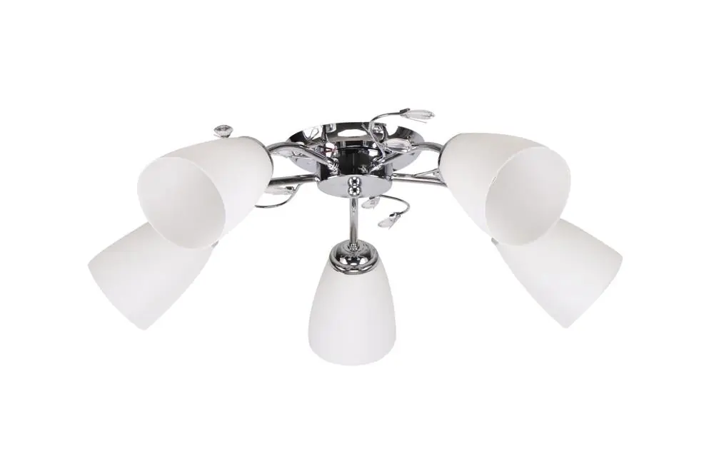 Suspension URSELLA Ceiling — 5×E14, chrome