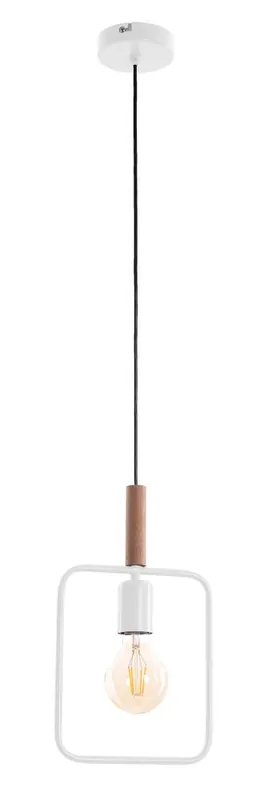 Suspension FRAME — 1×E27, blanc