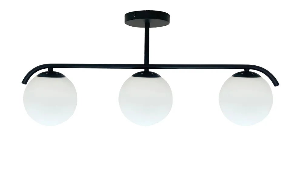 Suspension AMADEO celiling — 3×E14, noir