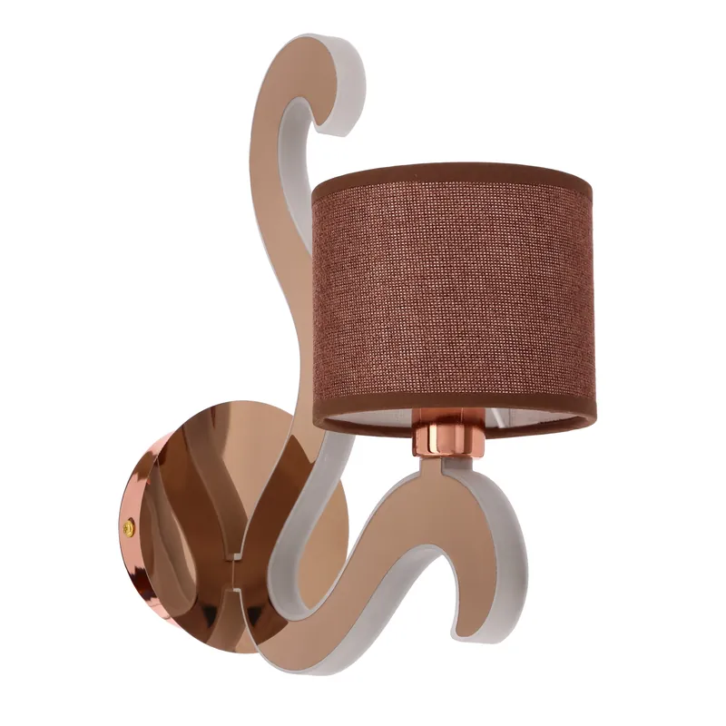 Applique murale AMBROSIA 3 — 2×E14, cuivré