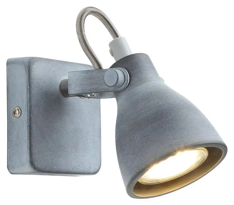 Applique murale ASH — 1×GU10, mat gris