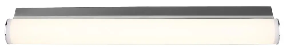 Applique murale DAPHNE — 1× chrome + blanc