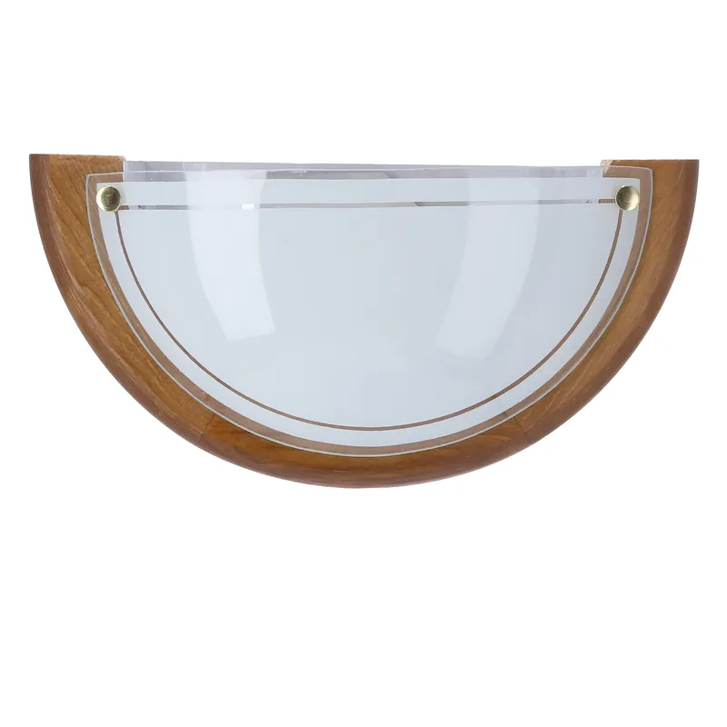 Applique murale 1030 Plafond 1\\/2 Wood Standard 1X60W E27 Oak — 1×E27, oak