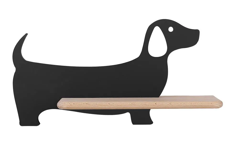 Applique murale DOG — 1× noir