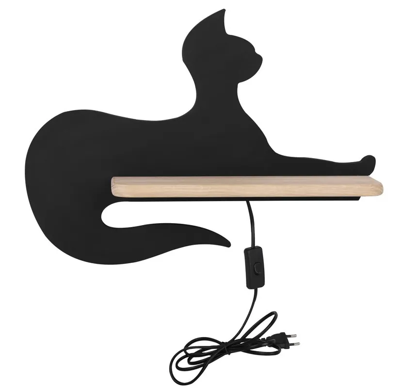 Applique murale CAT — 1× noir